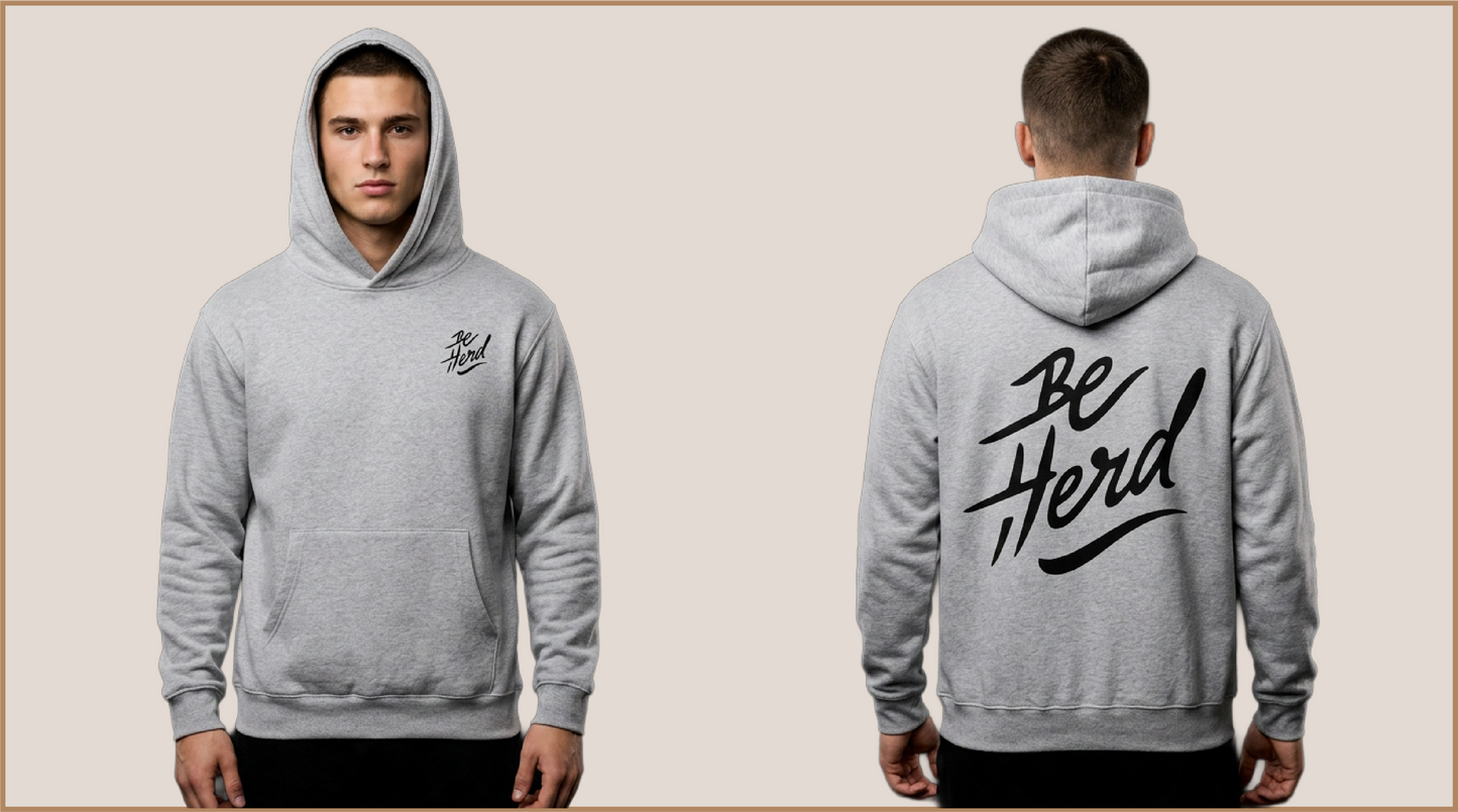 Street Cut Hoodie in Grey marle