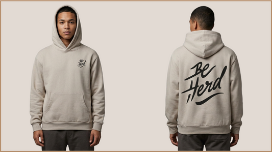 Street Cut Hoodie in Mushroom