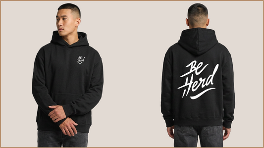 Street Cut Hoodie in Black